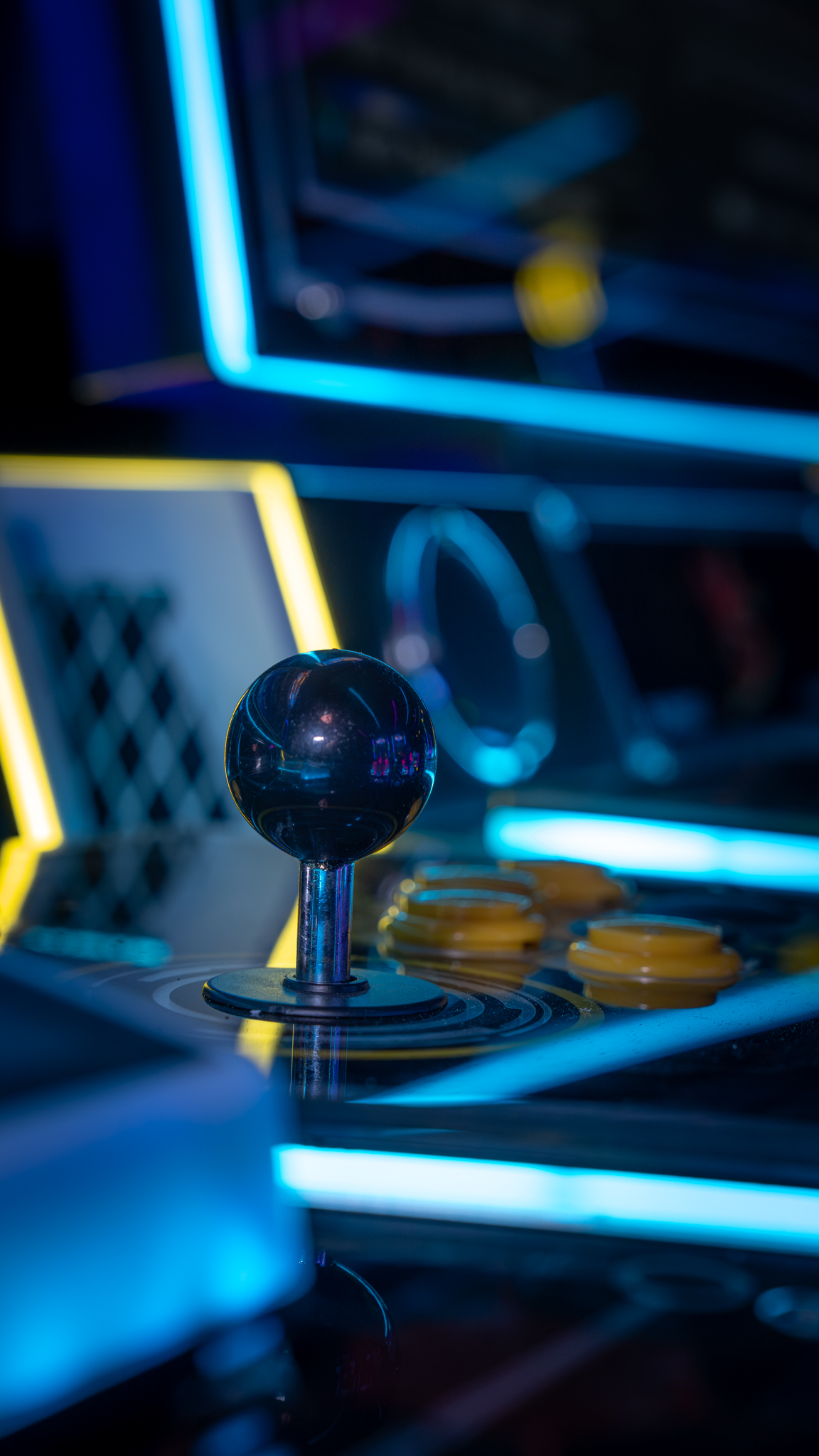Arcade Joystick Nahaufnahme